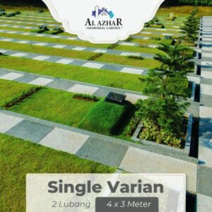 Tipe Kavling Single Varian Makam Al azhar Memorial Garden