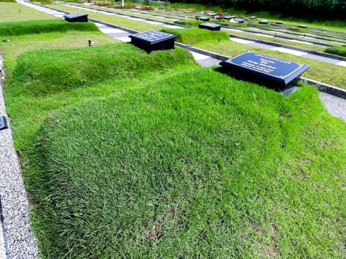 kavling tipe single makam muslim al azhar karawang