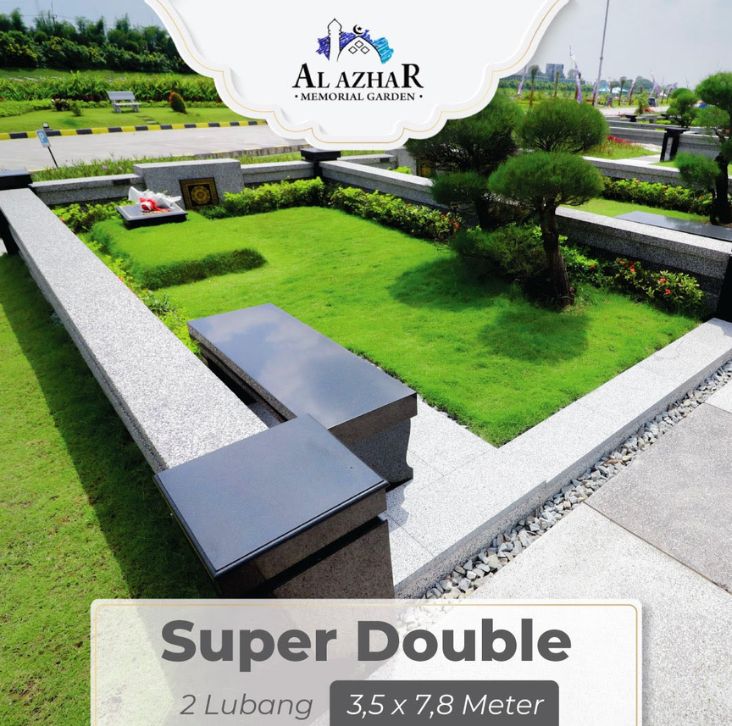kavling tipe super double makam al azhar