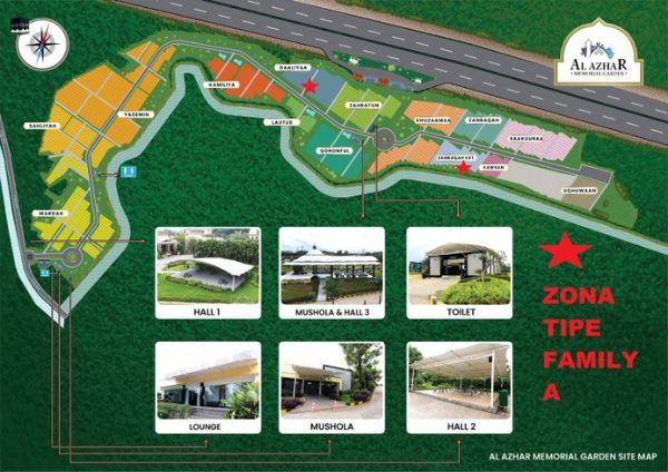 site maps al azhar memorial garden
