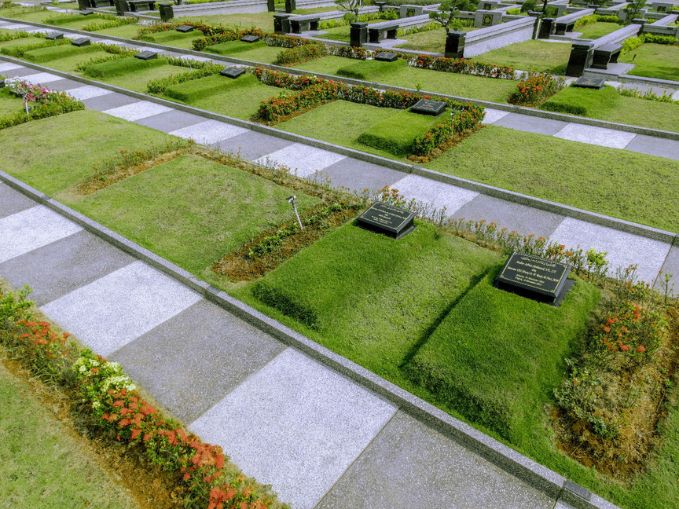 tipe tanah kavling double makam al azhar
