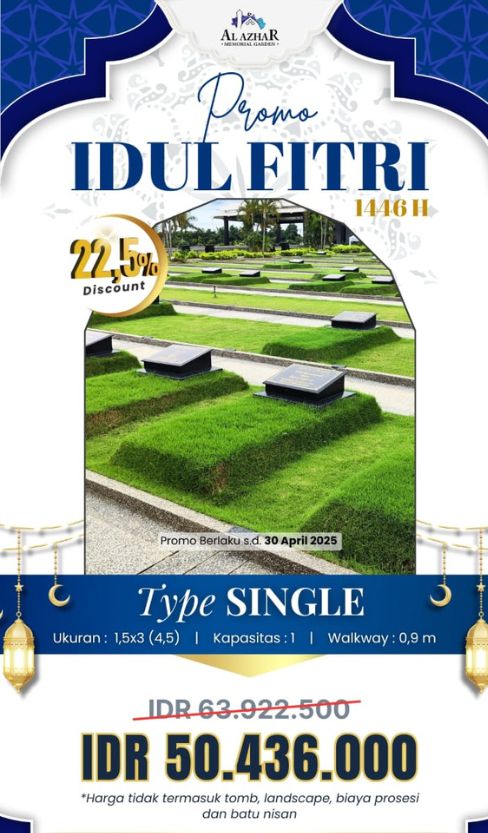 harga al azhar memorial garden promo april 2025